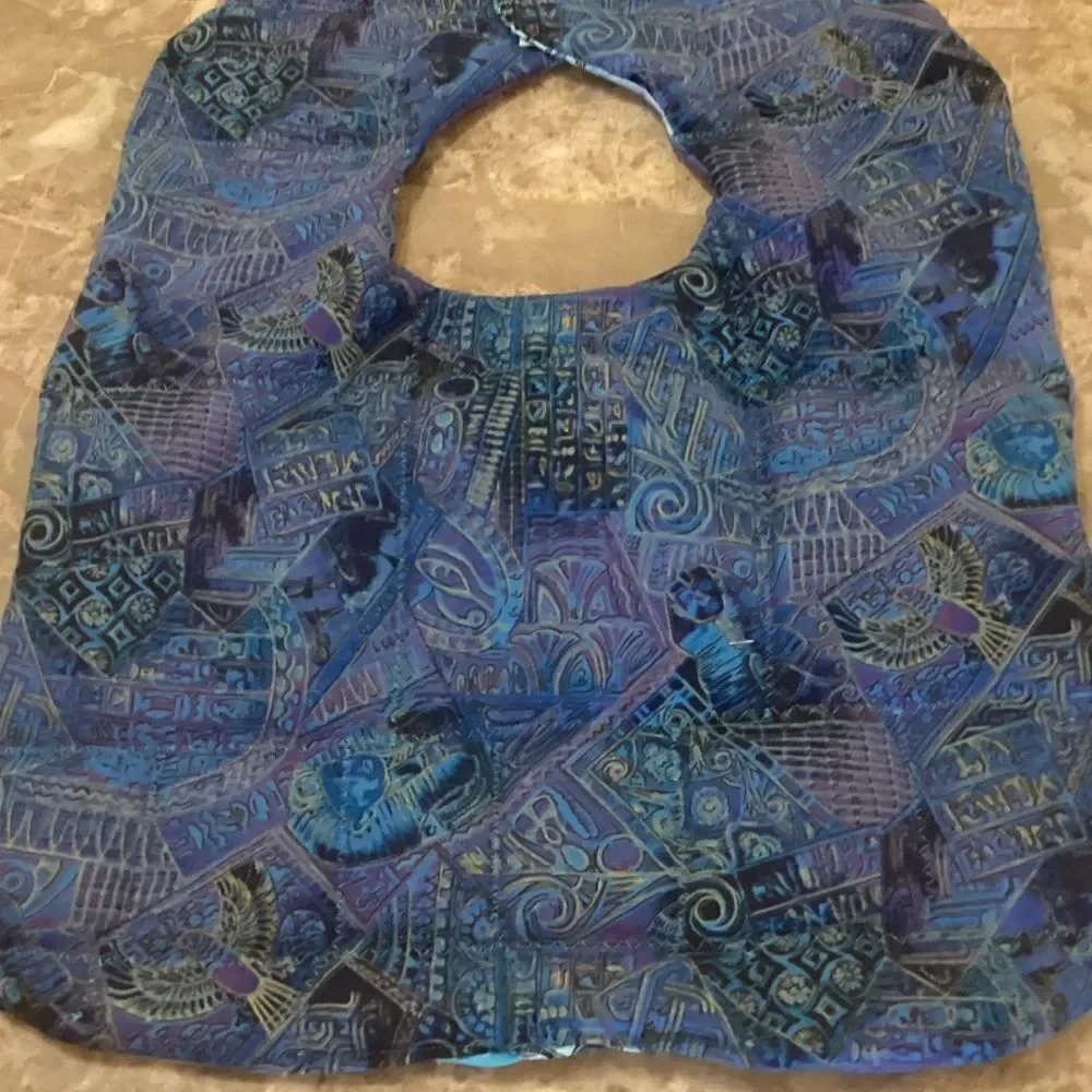 Hand Crafted Reversible Baby Bib. $12 each or 3/$25